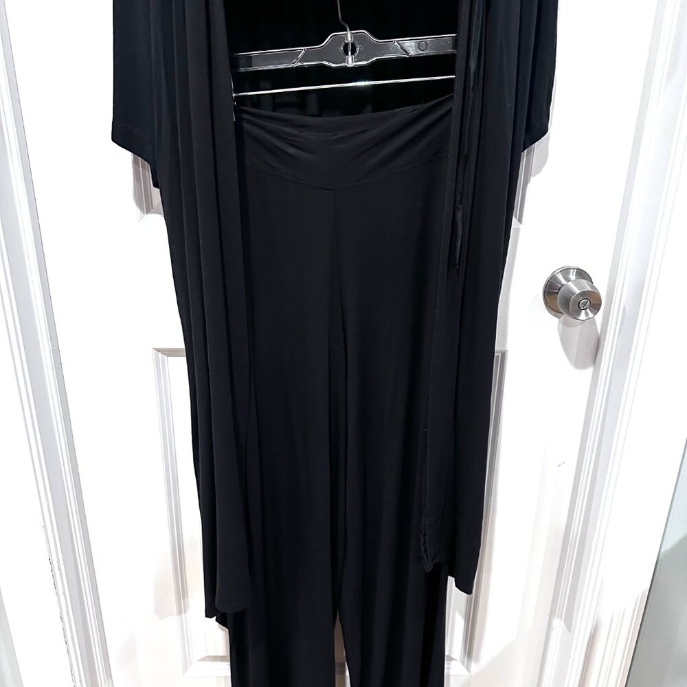 New Victoria's Secret 3-Piece Black Lounge Set, Size M/L (NWT) - Picture 9 of 14